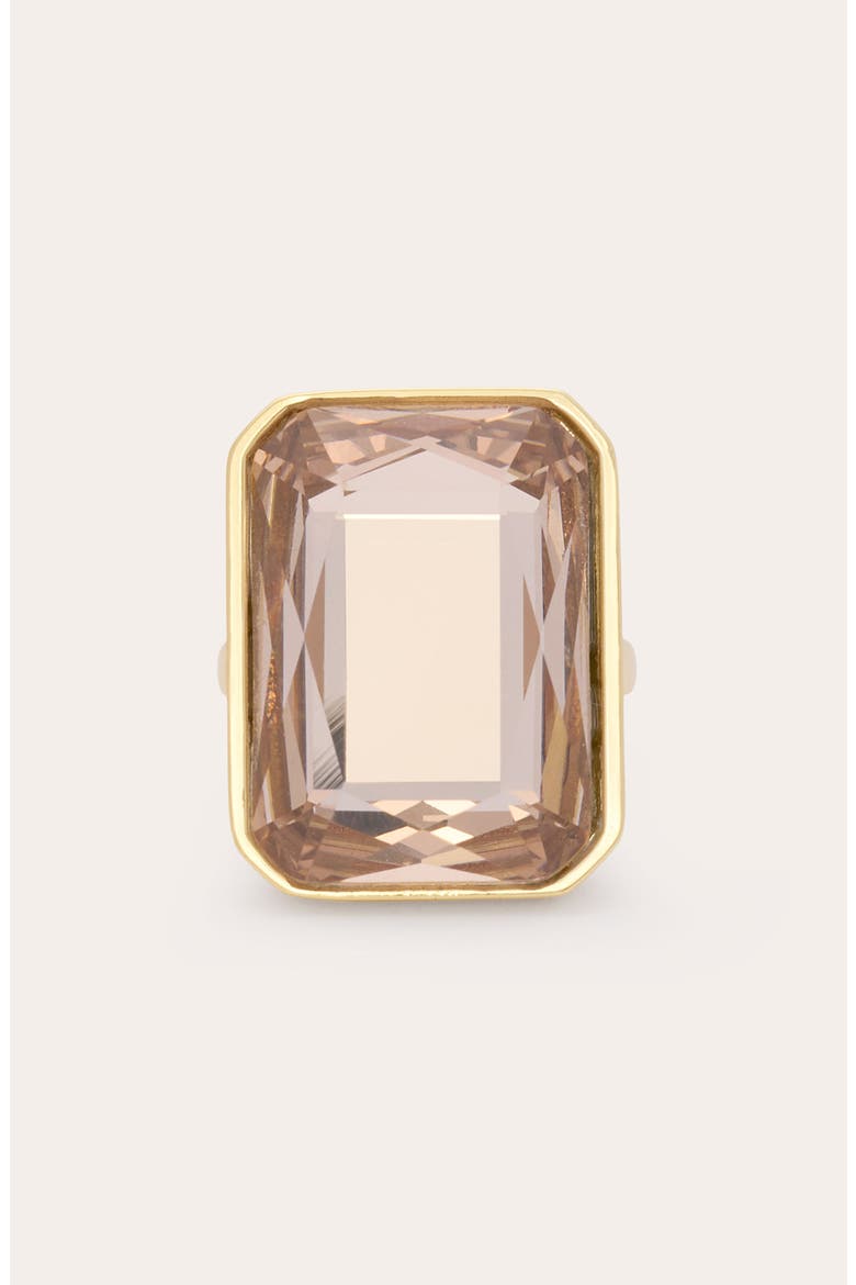 Norika Glass Stone Statement Ring, Alternate, color, SILK/ GOLD