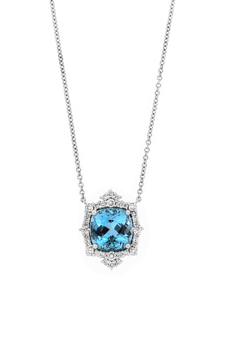 Bony Levy Aquamarine Pendant Necklace, Main, color,
