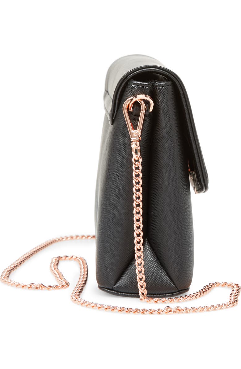 Ted Baker London Faux Leather Crossbody Bag, Alternate, color,