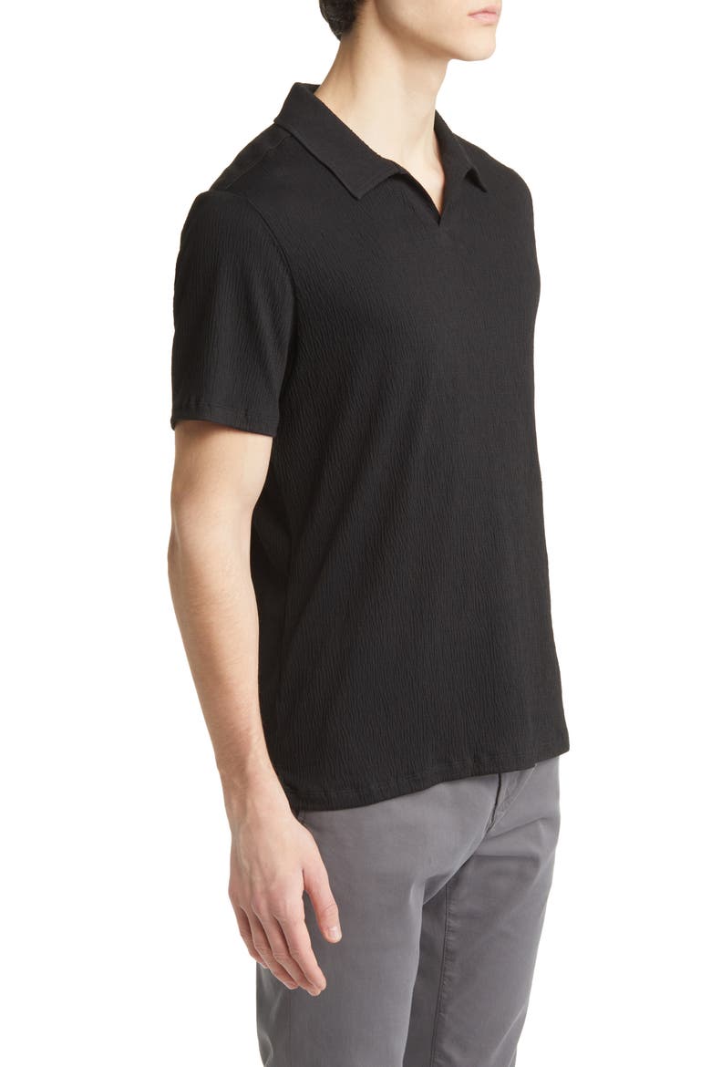 Basil Road Polo, Alternate, color, BLACK