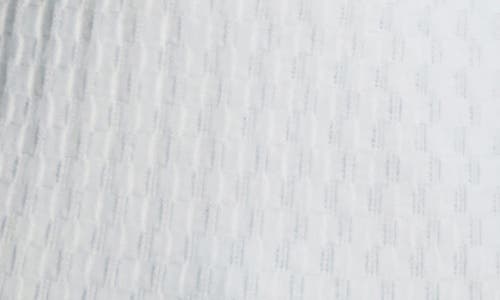 Karl Lagerfeld Paris Textured Cotton Sweater Polo In White