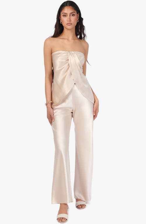Cami Nyc Bonita Strapless Silk Top In White