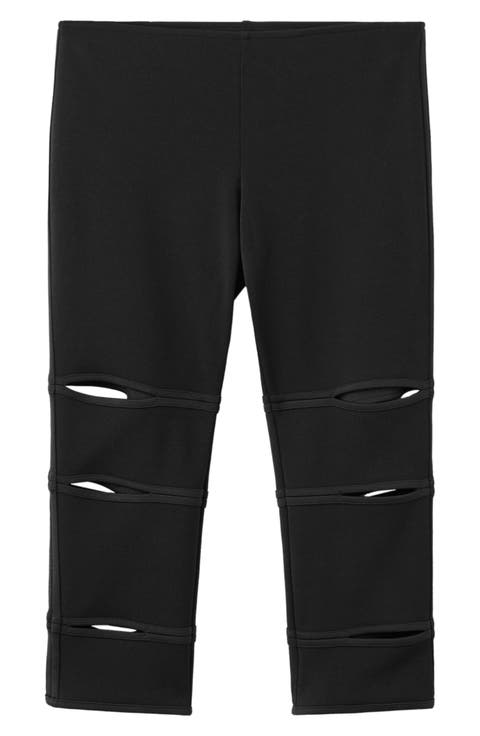 Cutout Capri Leggings
