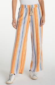 Liverpool Los Angeles Tassel Tie Wide Leg Pants