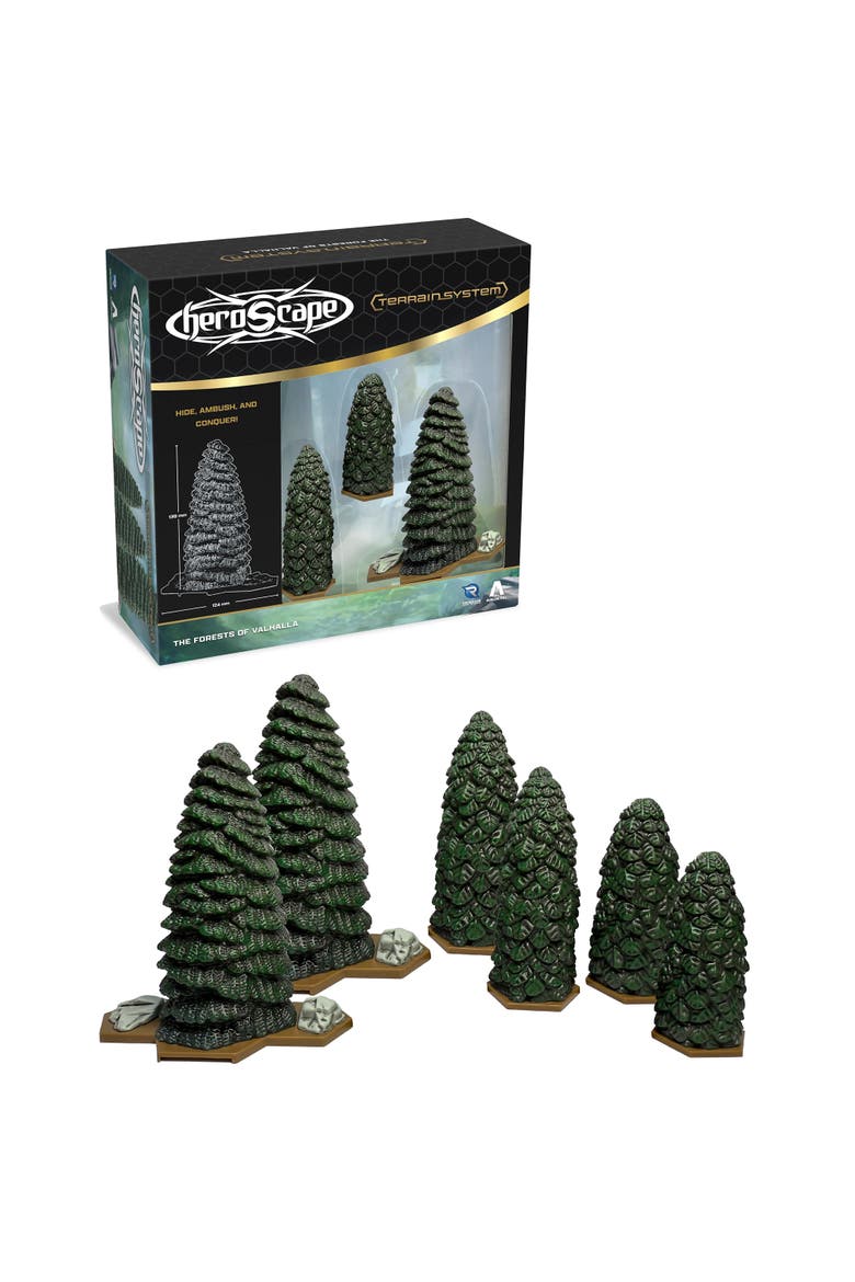 HeroScape, Forests of Valhalla Terrain Expansion, Alternate, color, Multicolored