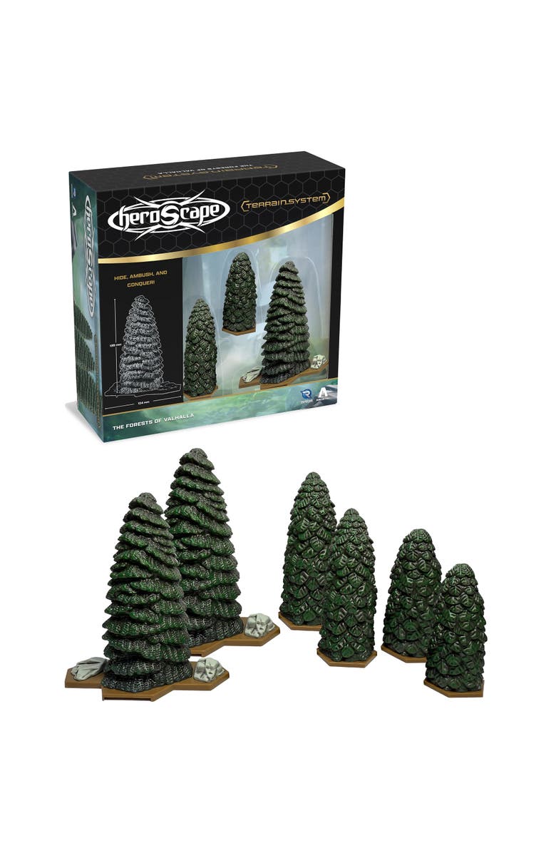 Renegade Game Studios HeroScape, Forests of Valhalla Terrain Expansion, Alternate, color, Multicolored