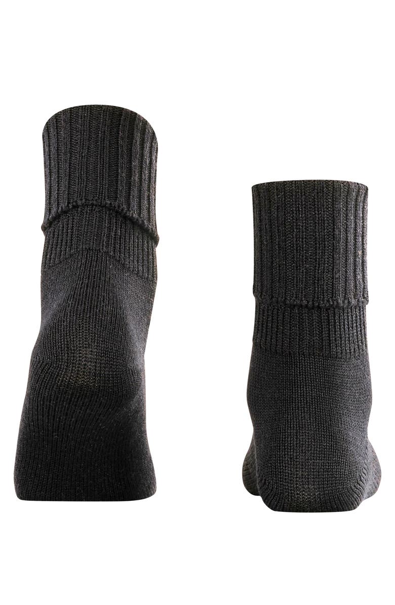 Falke Striggings Rib Boot Socks, Alternate, color, Black