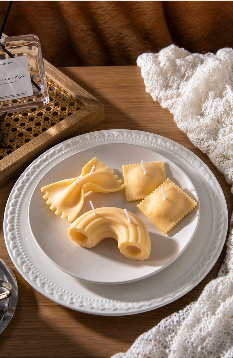 Southlake gifts Pasta Candle, Alternate, color, Ravioli 2-Pack