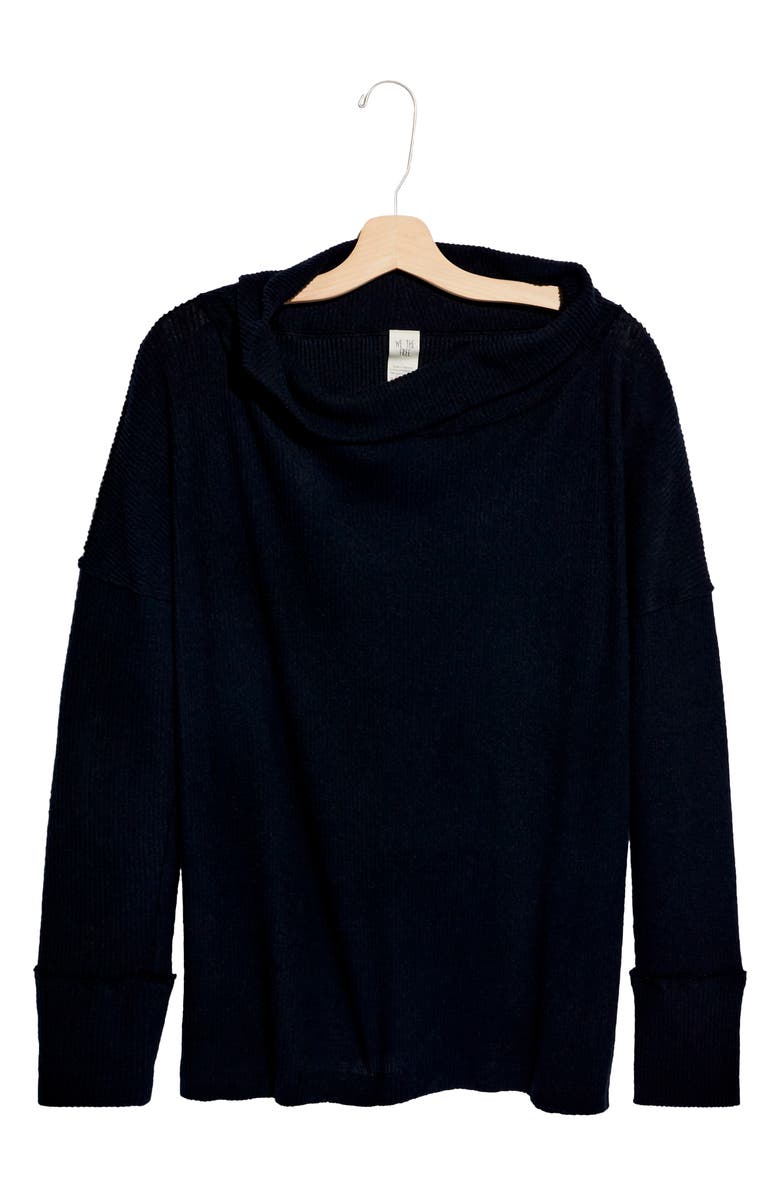Free People Juicy Long Sleeve Cowl Neck Shirt, Alternate, color,
