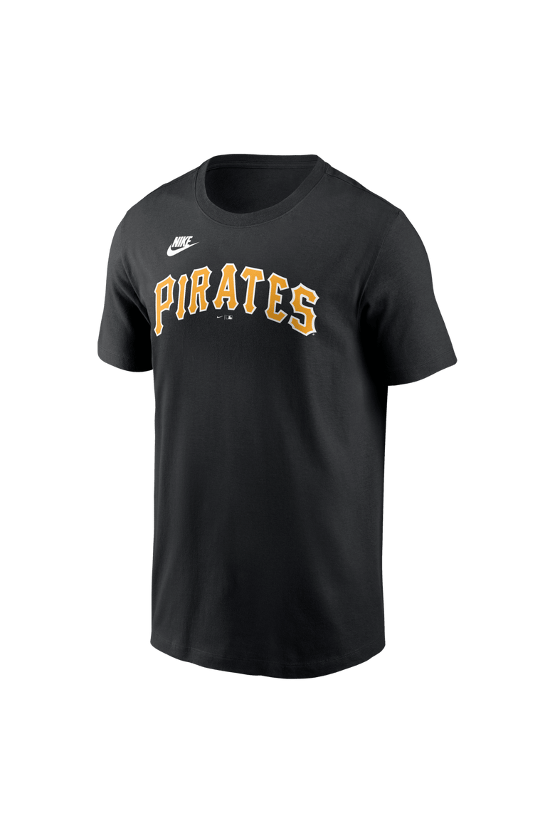 Men's Nike Roberto Clemente Black Pittsburgh Pirates Cooperstown Collection Name & Number T-Shirt, Alternate, color, Black