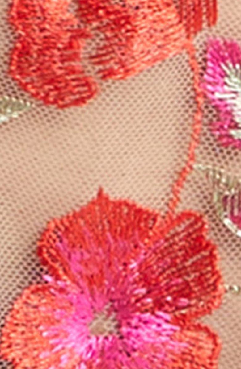 KILO BRAVA Embroidered Mesh G-String, Alternate, color, 