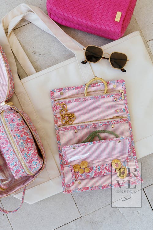 Trvl Design Marseille Jewel Wallet In Pink