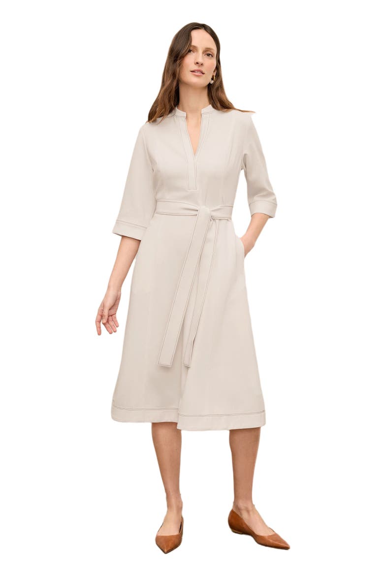 Lauleh Dress, Main, color, Eggshell