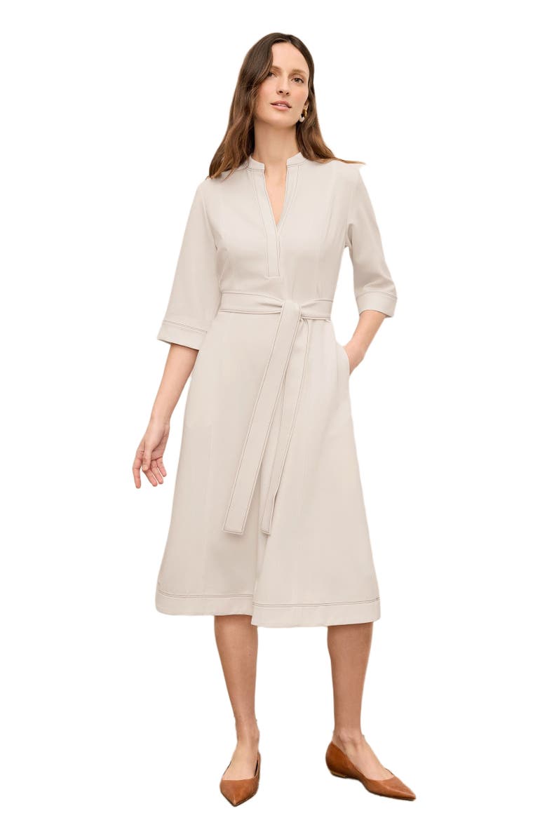 M.M.LaFleur Lauleh Dress, Main, color, Eggshell