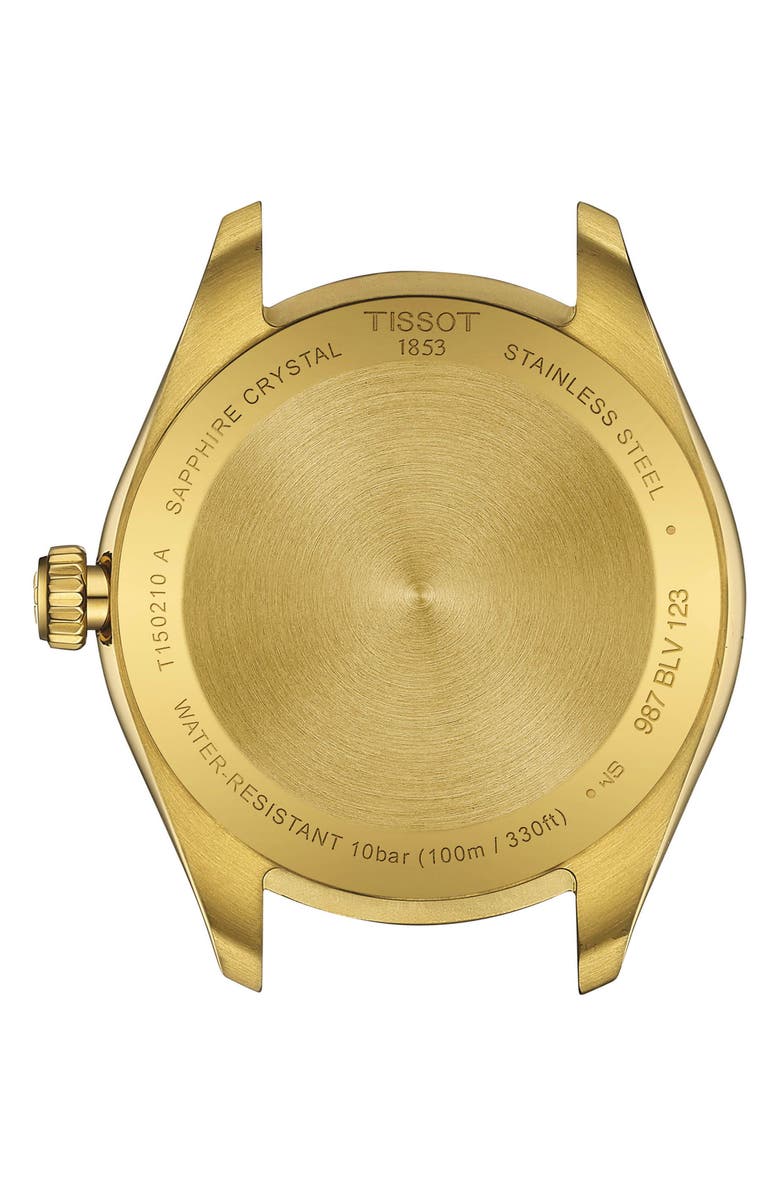 Tissot PR 100 Classic Bracelet Watch, 34mm, Alternate, color, Gold