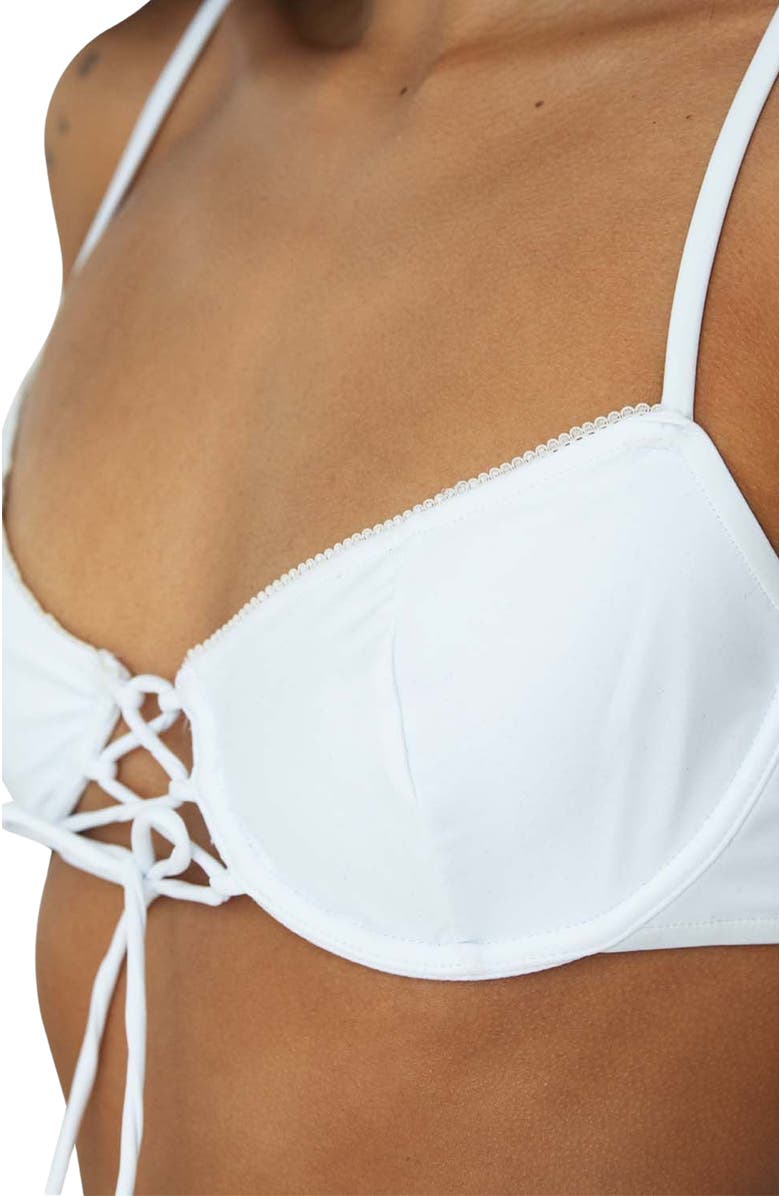Bright Swimwear Alice Top, Alternate, color, White