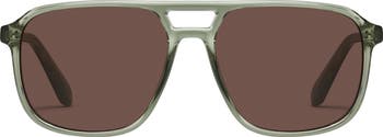 On the Fly 57mm Aviator Sunglasses