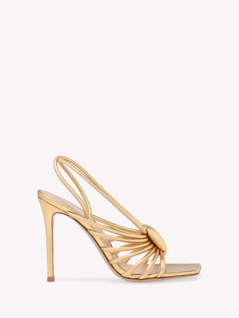 Women's Gianvito Rossi Metallic Heels | Nordstrom