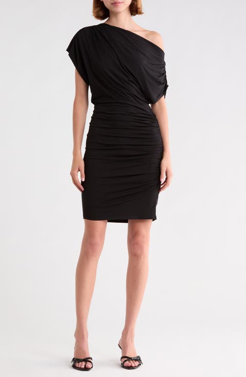 Valarie Ruched Jersey Dress