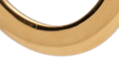 Argento Vivo Flat J-hoop Earrings