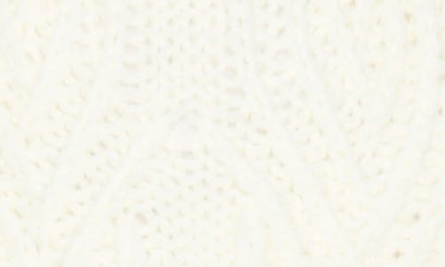 Nanette Lepore 3-piece Rhinestone Scarf, Beanie & Gloves Set In White