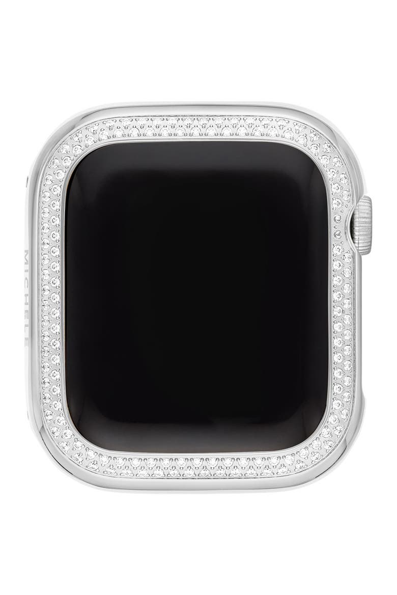 40mm Diamond Apple Watch® Case Attachment, Alternate, color, STAINLESS