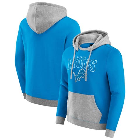Men
s Darius Rucker Collection by Fanatics Blue Detroit Lions Coaches Hoodie