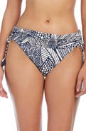 BLEU by Rod Beattie Bali Breeze Shirred Hipster Bikini Bottoms