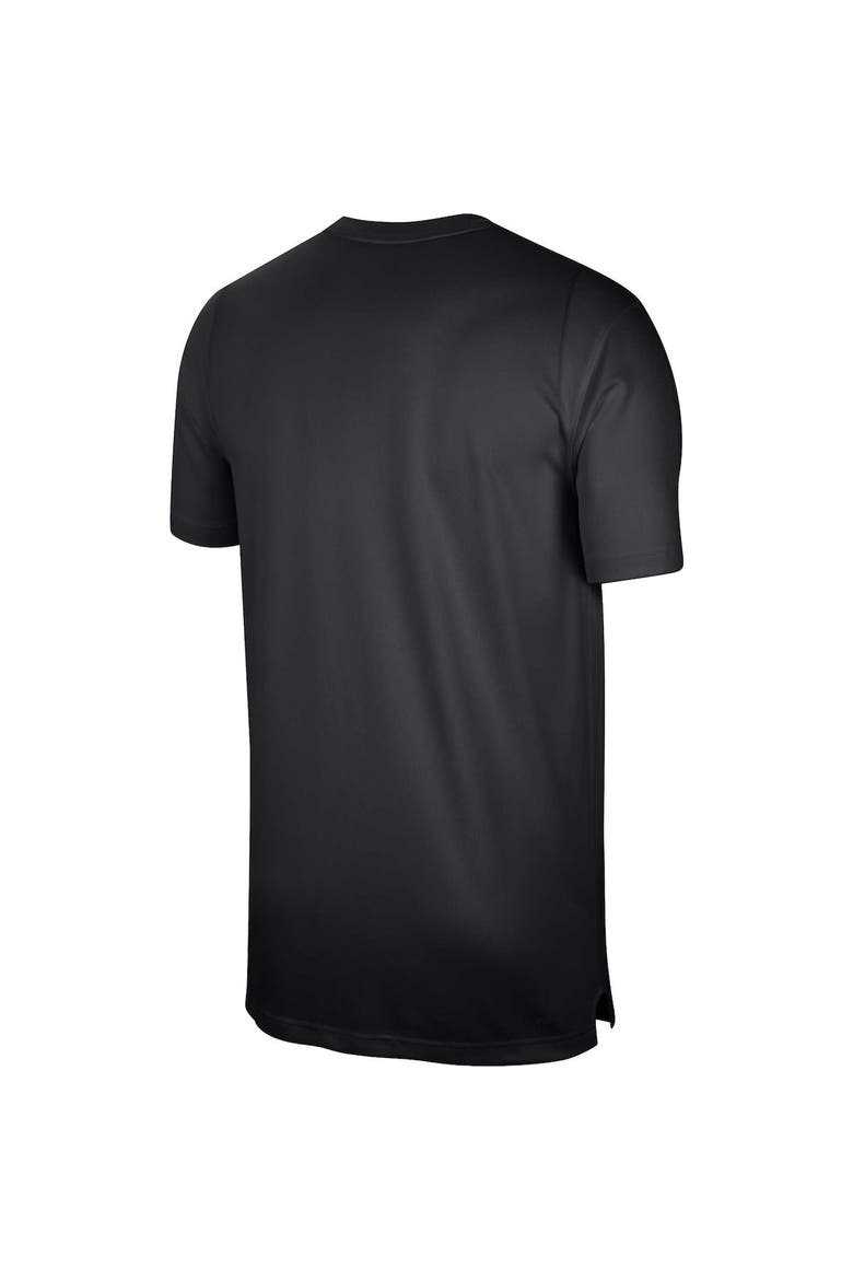 Men's Nike  Black Ohio State Buckeyes Sideline Coaches Performance Top, Alternate, color, Black