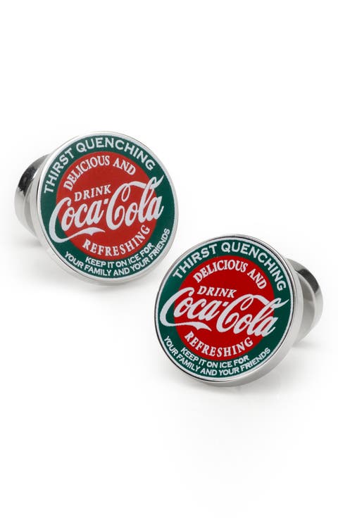 Men's Coca-Cola Vintage Cuff Links