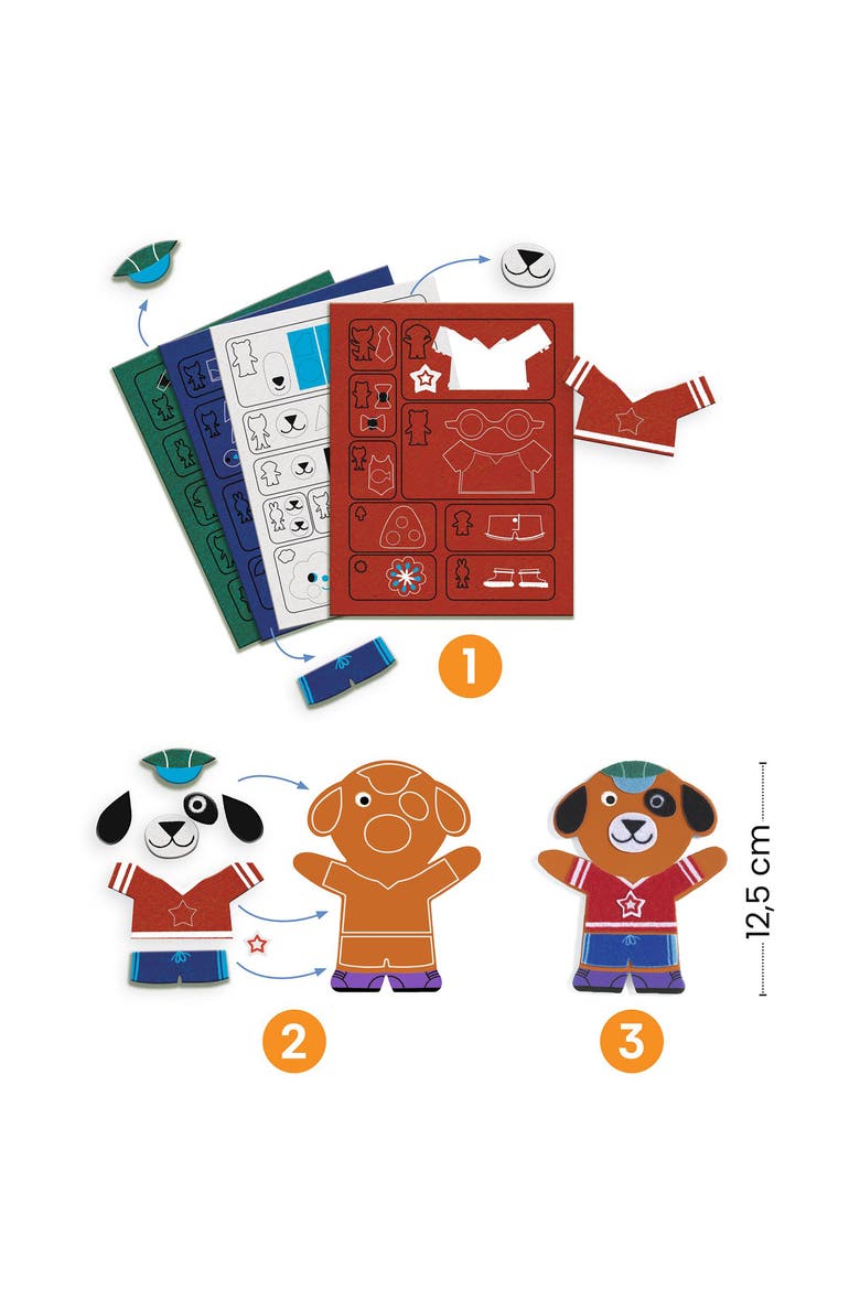 DIY Funky Family Arts & Crafts Kit, Alternate, color, MULTI