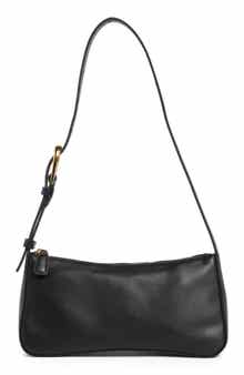 Madewell The Sculptural Buckle Leather Shoulder Bag