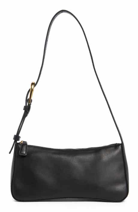 Madewell The Sculptural Buckle Leather Shoulder Bag
