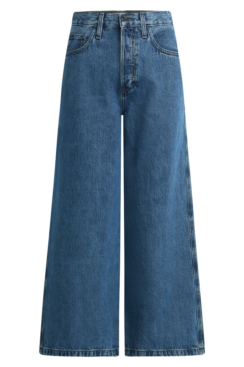 The Masha Super High Waist Crop Wide Leg Jeans, Alternate, color, MONTREAL