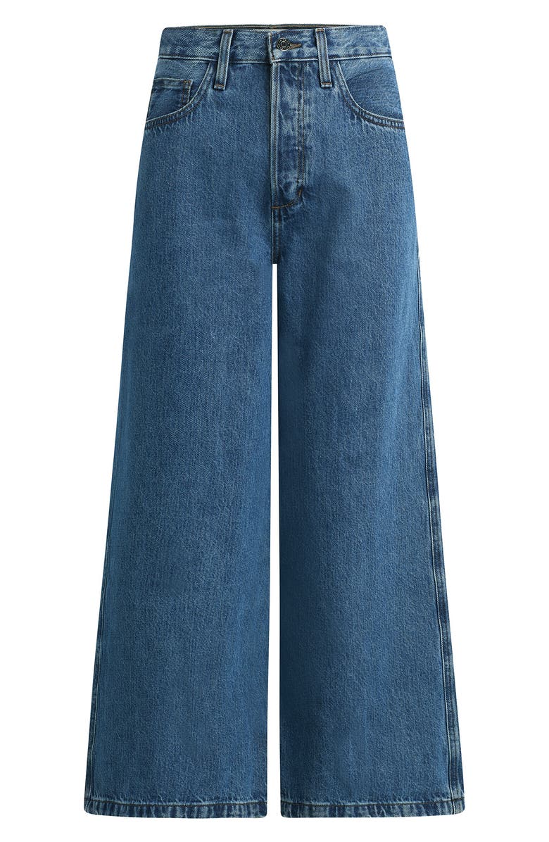 Favorite Daughter The Masha Super High Waist Crop Wide Leg Jeans, Alternate, color, Montreal
