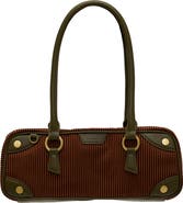HAMMITT Meredith Small Turkish Velvet & Leather Handheld Bag