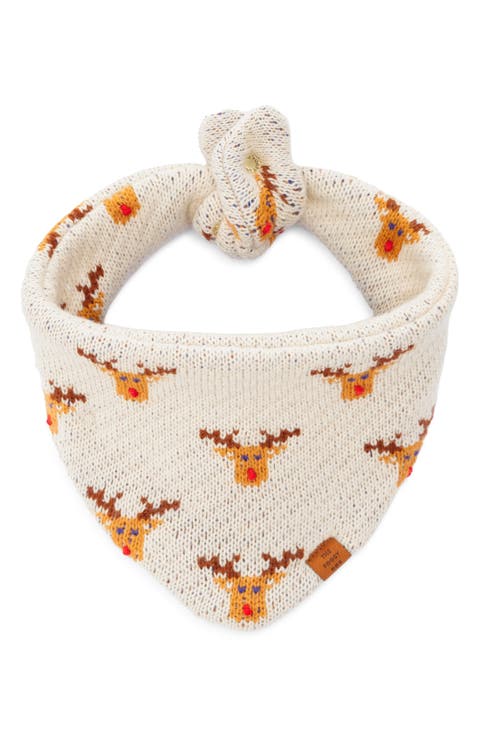 Knit Dog Bandana