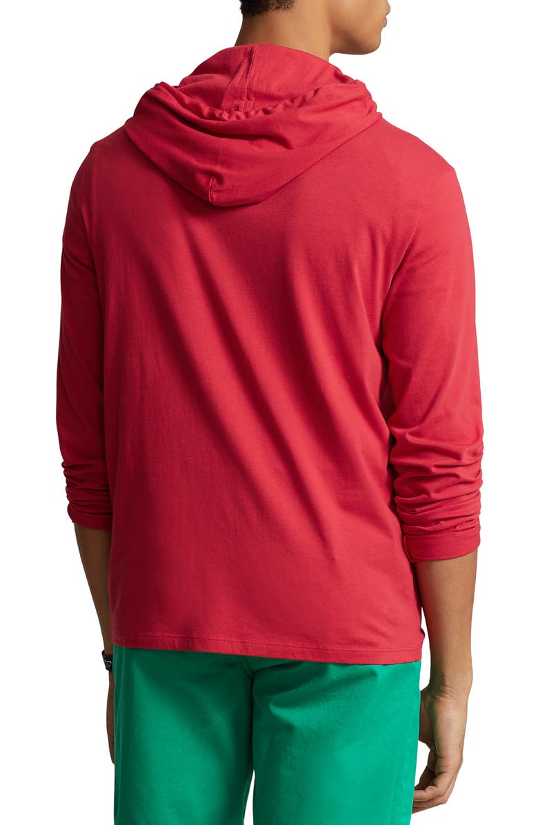 Polo Ralph Lauren Cotton Jersey Hoodie, Alternate, color,