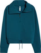 Zella Kickback Ottoman Half Zip Pullover