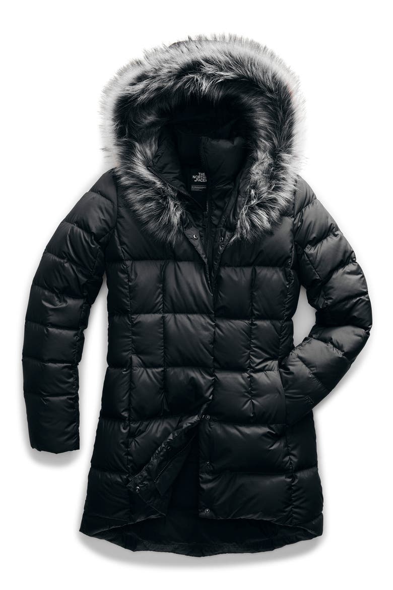 Dealio 550 Fill Power Down Parka, Alternate, color, TNF BLACK