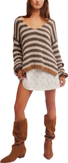 Portland Stripe Cotton Sweater