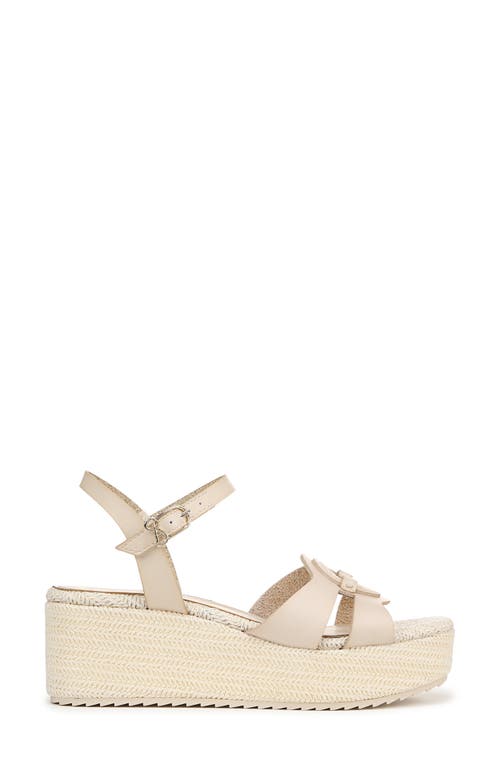 Sam & Libby Camille Platform Wedge Sandal In White
