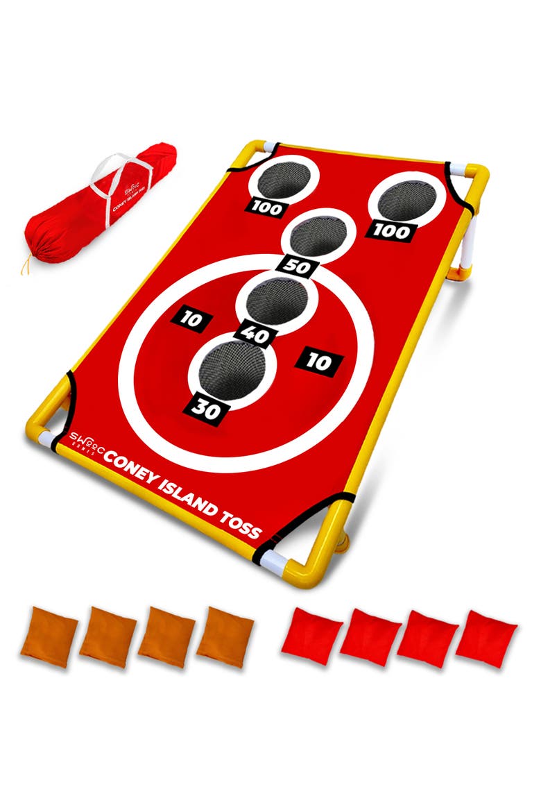 Coney Island Toss | Cornhole Game, Main, color, Red
