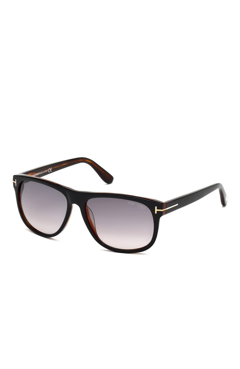 TOM FORD Square 58mm Sunglasses, Main, color,