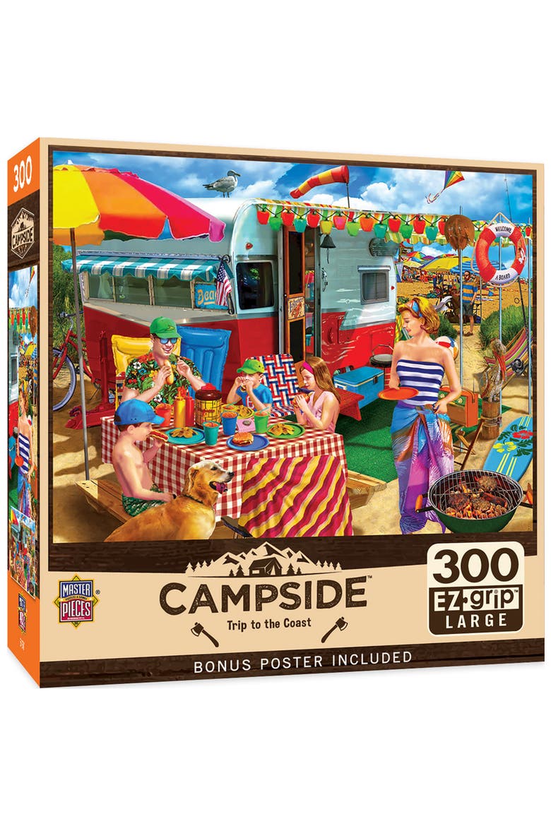Trip to the Coast 300 Piece Puzzle, Main, color, Multicolor