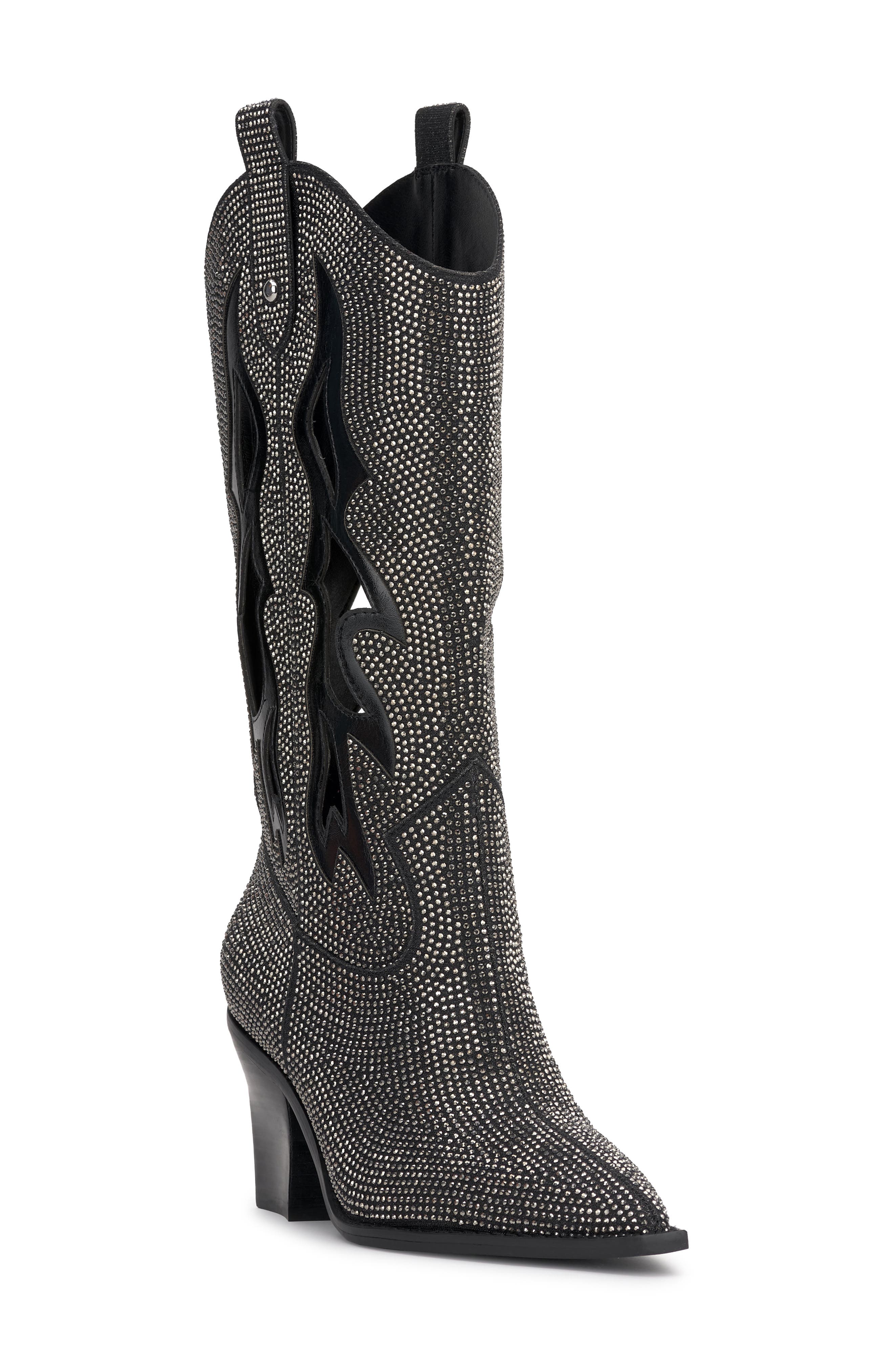 Jessica Simpson Ginika Pointed Toe Western Boot, Main, color, 