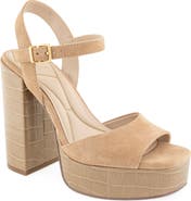 Kenneth Cole Parton Ankle Strap Platform Sandal