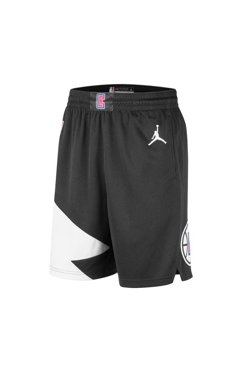 Jordan Brand Men's Jordan Brand Black LA Clippers 2022/2023 Statement Edition Swingman Performance Shorts, Alternate, color, Black
