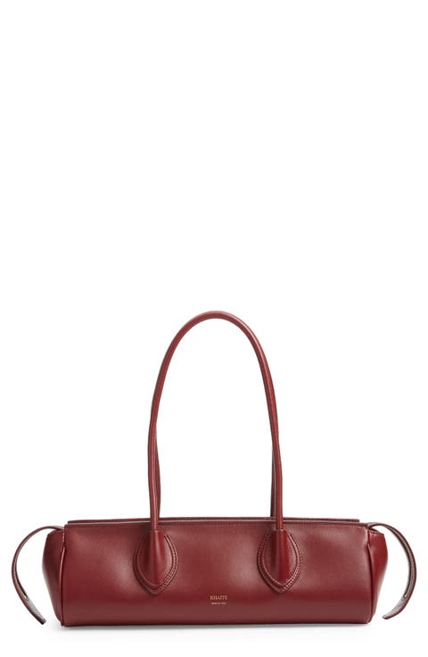 Donna Soft Leather East/West Shoulder Bag