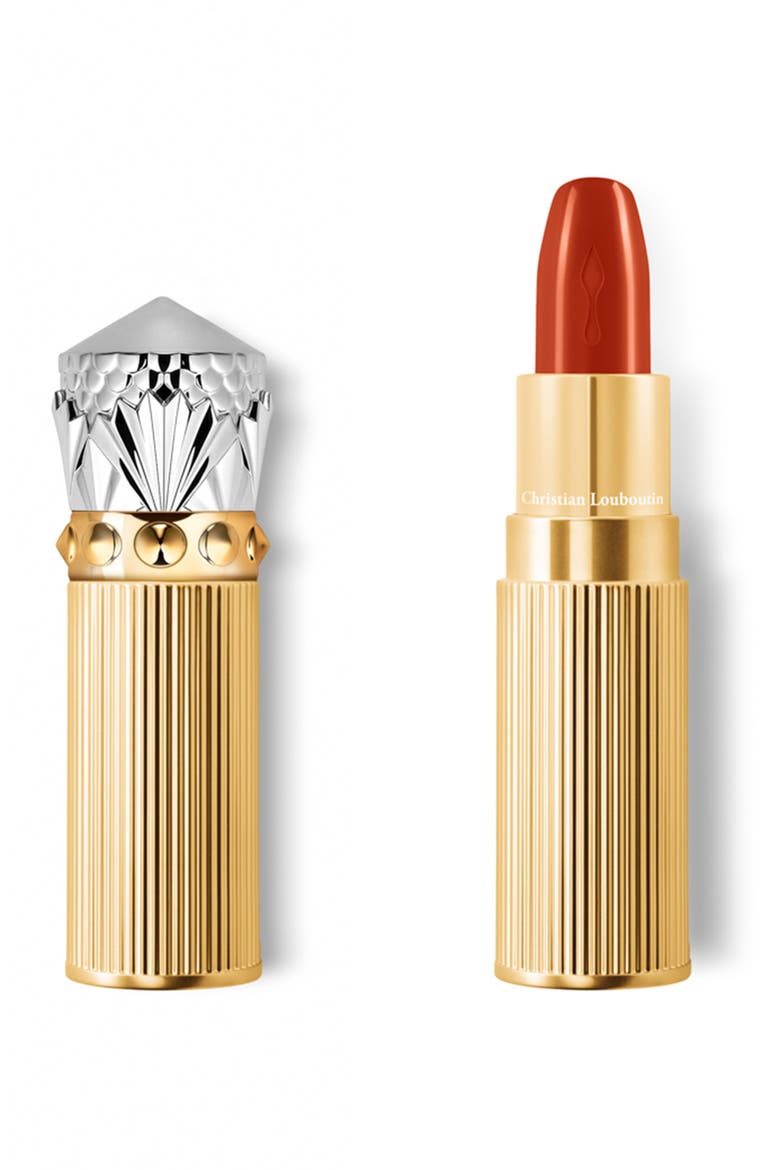 Rouge Louboutin Silky Satin On the Go Lipstick, Main, color, CHILI YOUPIYOU 005